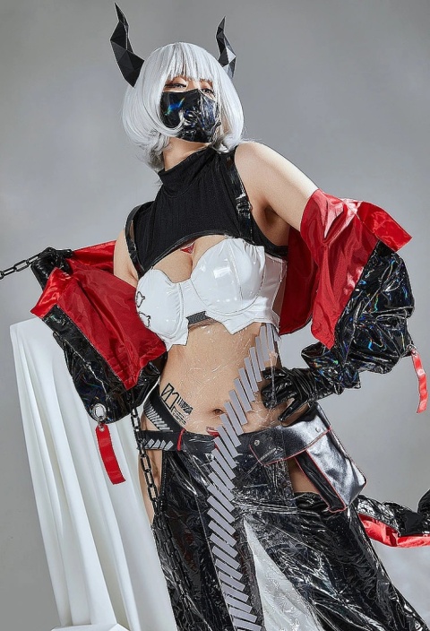 Cosplay Miccostumes x Mobbunny x Echanis Enicha ThermoALTER Demon Streetwear Vinyl