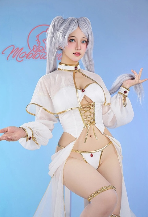 Cosplay Mobbunny Frieren Mage