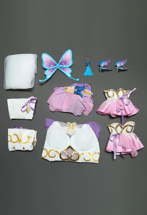Cosplay Mobbunny x Princess_Ailish Shinobu Sensual Butterfly Bride Set