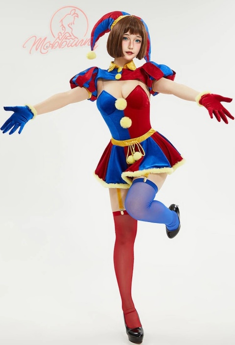 Komplet Body Mobbunny Pomni Jester Velvet