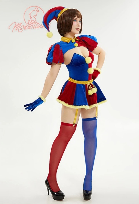 Komplet Body Mobbunny Pomni Jester Velvet
