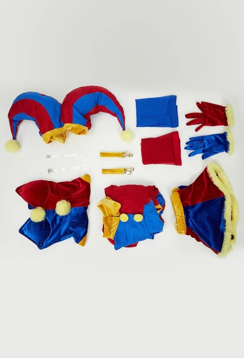 Komplet Body Mobbunny Pomni Jester Velvet