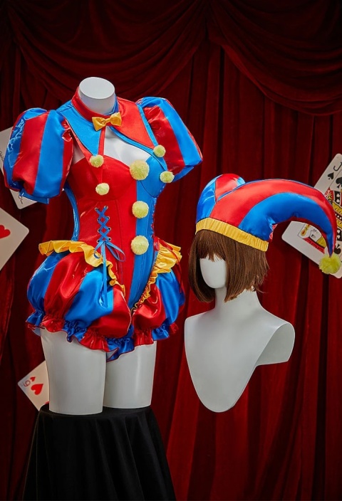Komplet Body Mobbunny Pomni Satin Jester