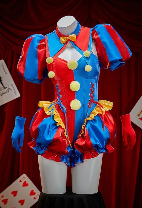 Komplet Body Mobbunny Pomni Satin Jester