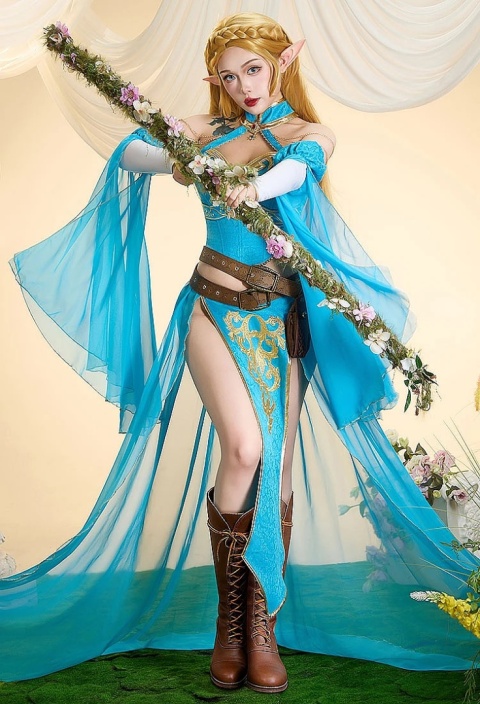 Komplet Suknia Mobbunny Zelda Royal Dance Style