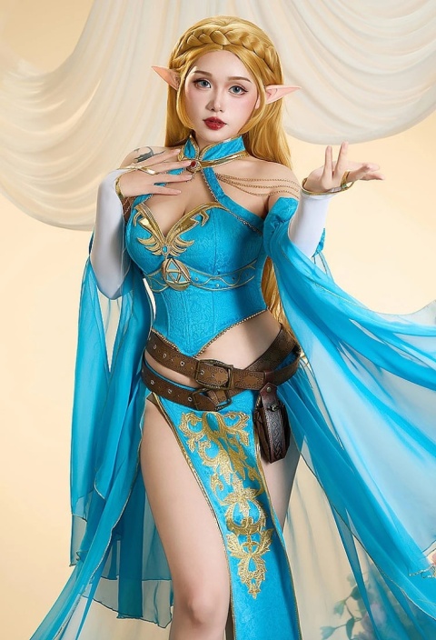 Komplet Suknia Mobbunny Zelda Royal Dance Style