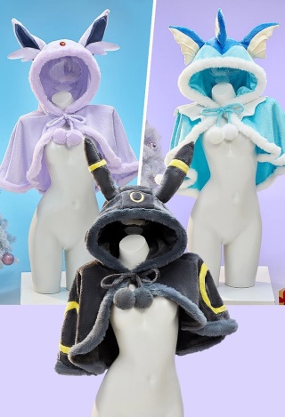 Narzutka Mobbunny Eeveelution Plush Hooded Cape