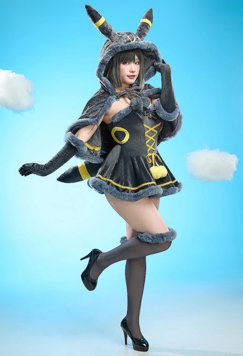 Narzutka Mobbunny Eeveelution Plush Hooded Cape
