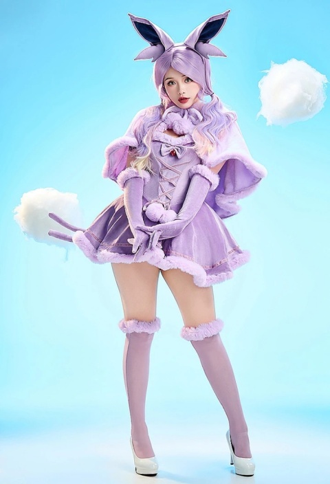 Narzutka Mobbunny Eeveelution Plush Hooded Cape