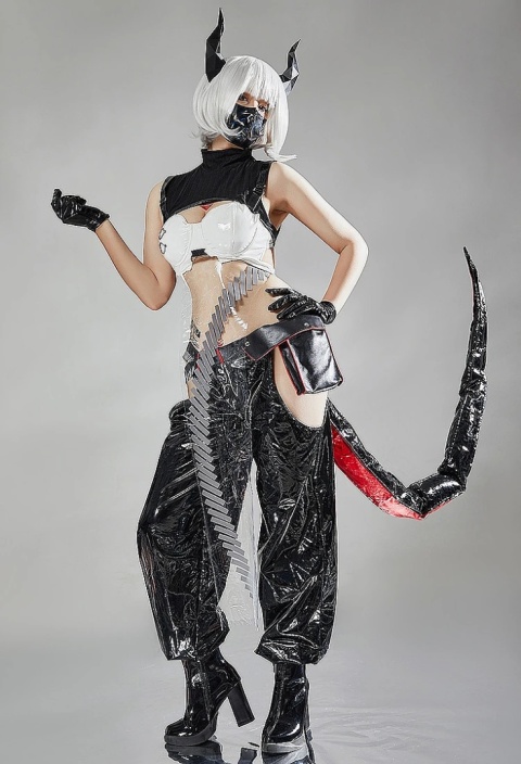 Cosplay Miccostumes x Mobbunny x Echanis Enicha ThermoALTER Demon Streetwear Vinyl